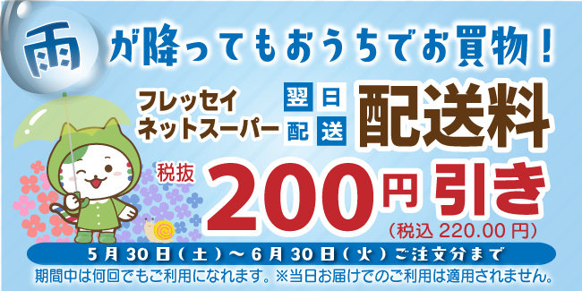６月翌日配送 送料200円引き