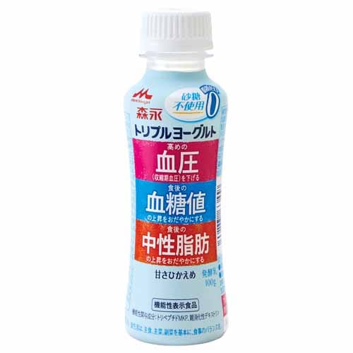 森永　トリプルヨーグルト砂糖不使用ドリンクタイプ