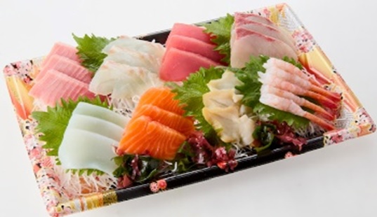 本まぐろ中トロ入盛合せ　８点