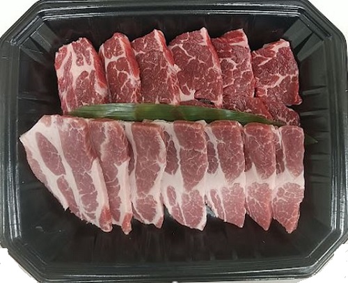 豚牛焼肉セット 300g　(豚カナダ産・牛アメリカ産）