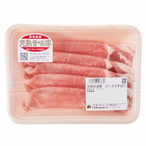 国産豚　ロースうす切り　150ｇ
