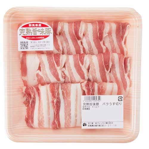 国産豚　バラうす切り　200ｇ