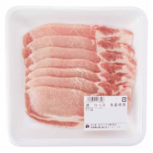 カナダ産　豚　ロース生姜焼用　360ｇ