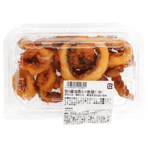 旨み醤油香るいか唐揚げ（中）