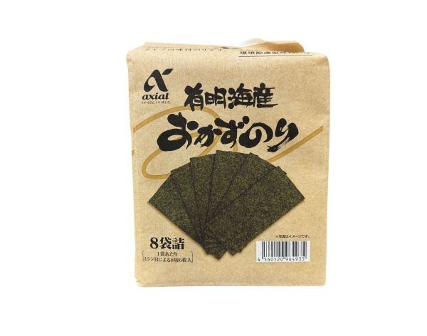 アクシアル　有明海産味付おかずのり　８切６枚８袋