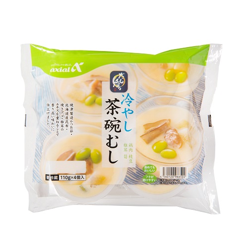 アクシアル　だし香る冷やし茶碗むし　１１０ｇ×４