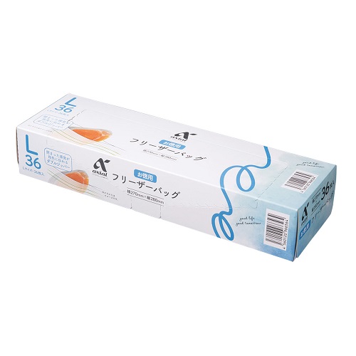 アクシアル　徳用フリーザーバックＬ　３６枚