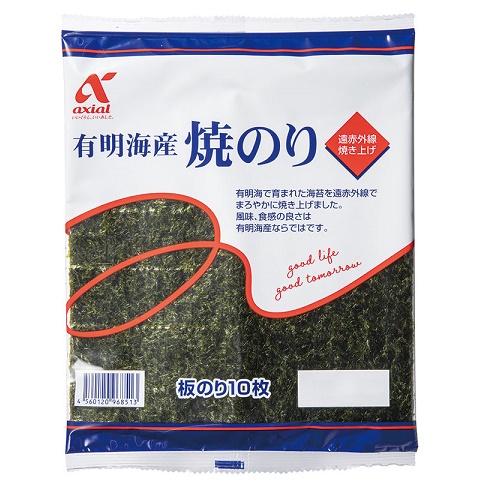 アクシアル　有明海産焼のり　板のり１０枚