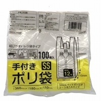 クラフトマン　手付きポリ袋ＳＳ　１００枚入