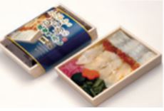 水戸　えんがわとひらめの昆布締め寿し