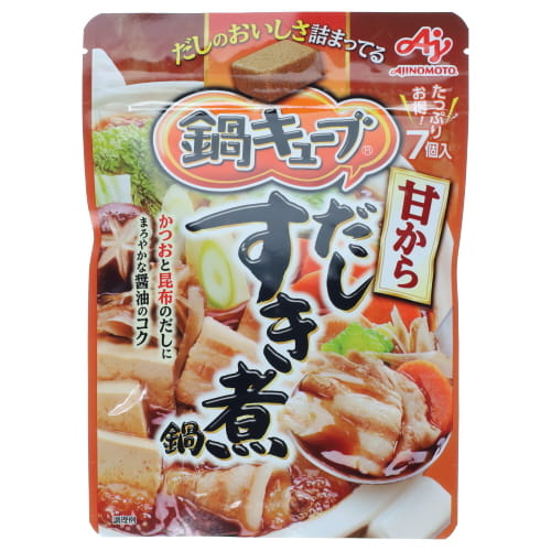 味の素　鍋キューブ甘からだしすき煮　５６ｇ
