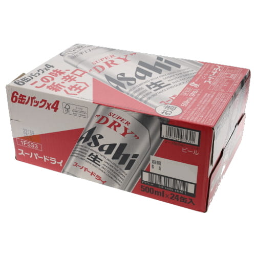 アサヒ　スーパードライ　缶５００ml（１ケース）