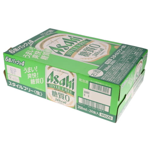 アサヒ　スタイルフリー　３５０ｍｌ（１ケース）