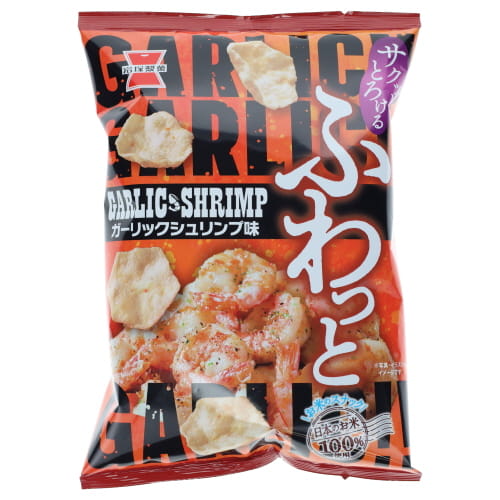 【アクシアル限定】岩塚　ふわっとガーリックシュリンプ味　３８ｇ