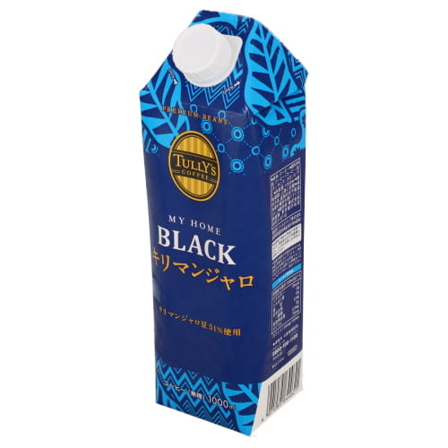 伊藤園　タリーズマイホームブラックキリマジャロ　1000ml
