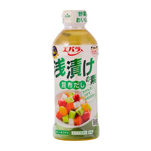 エバラ　浅漬けの素昆布だし　５００ｍｌ