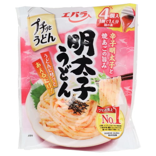 エバラ　プチッとうどん明太子うどん　４個