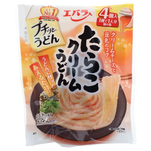 エバラ　プチッとうどん　たらこクリーム２１ｇ