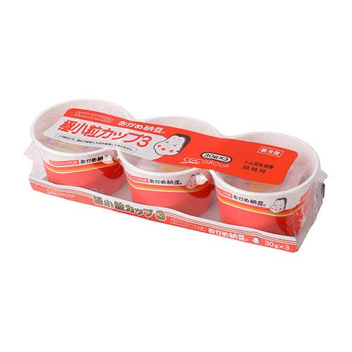 ＣＧＣタカノ　極小粒カップ３　３０ｇ×３