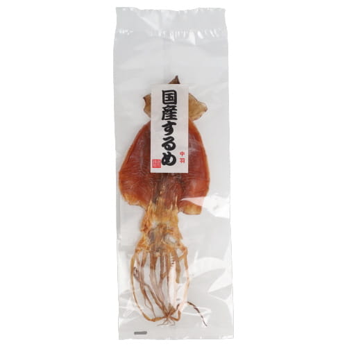 秋元水産　国産するめ中羽　１枚