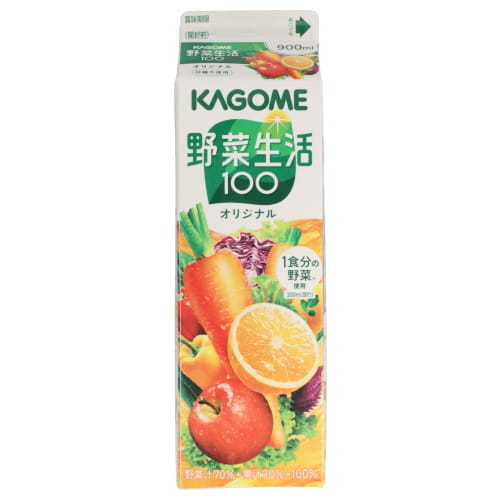 カゴメ　野菜生活１００　オリジナル　ホームパック