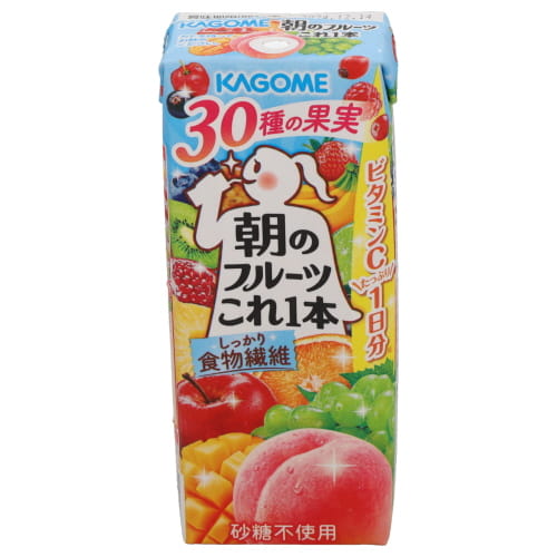カゴメ　朝のフルーツこれ一本　２００ｍｌ