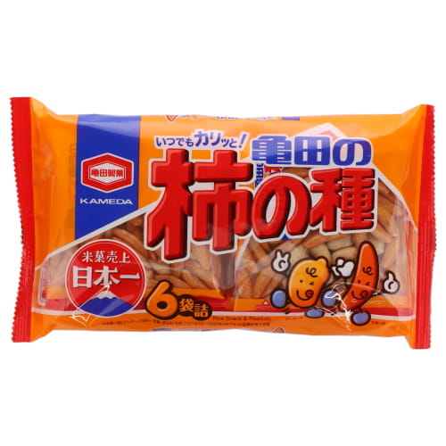 亀田　亀田の柿の種６袋詰　１８０ｇ