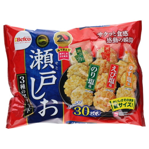 栗山　瀬戸しおアソート　３０枚