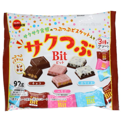 ブルボン　サクつぶビット　９２ｇ