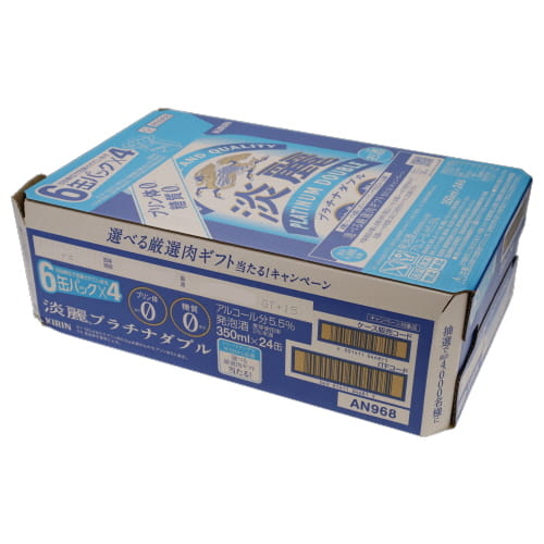 キリン　淡麗プラチナＷ　３５０ｍｌ（１ケース）