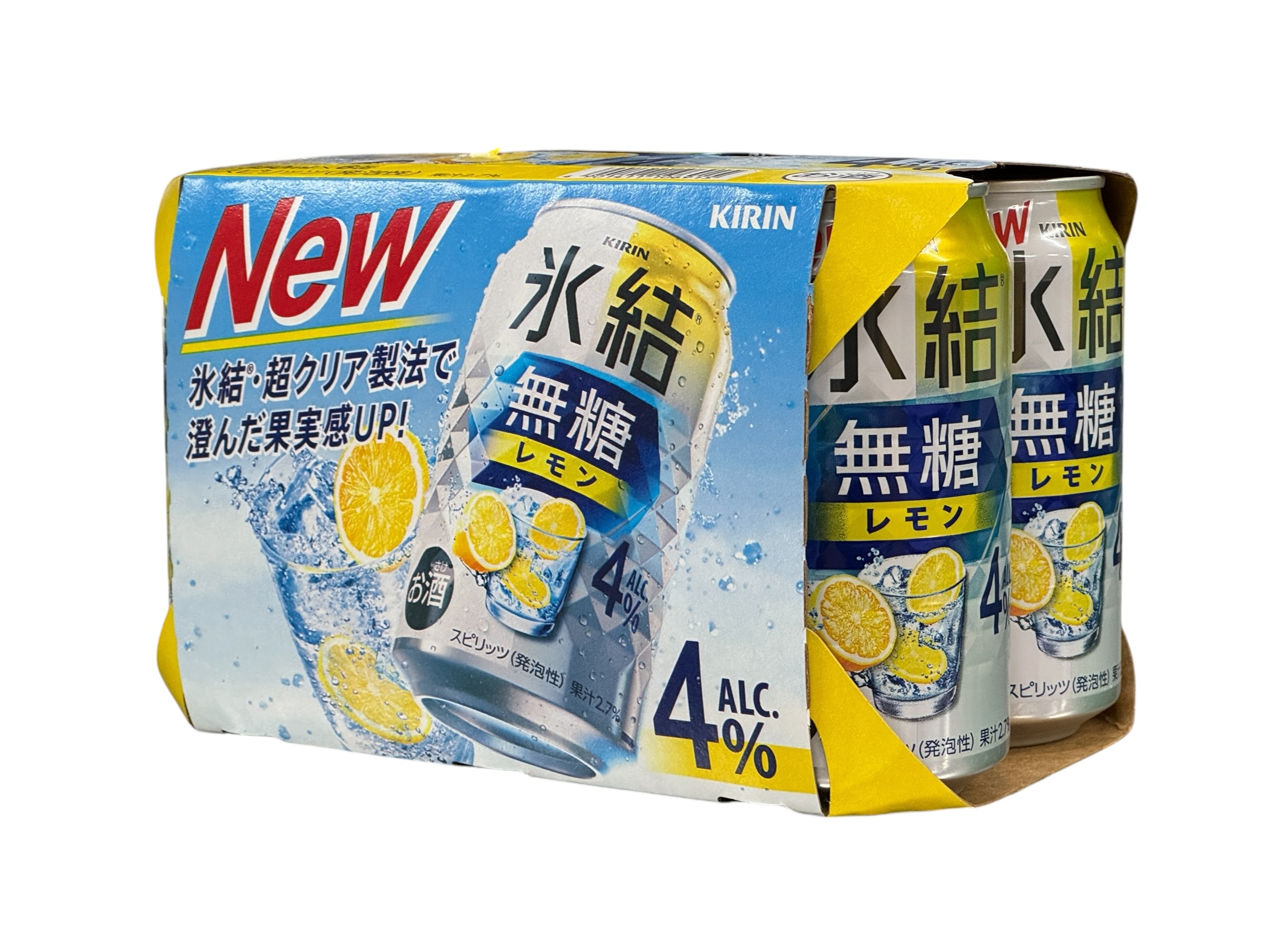キリン　氷結無糖レモン４％　３５０ｍｌ６缶