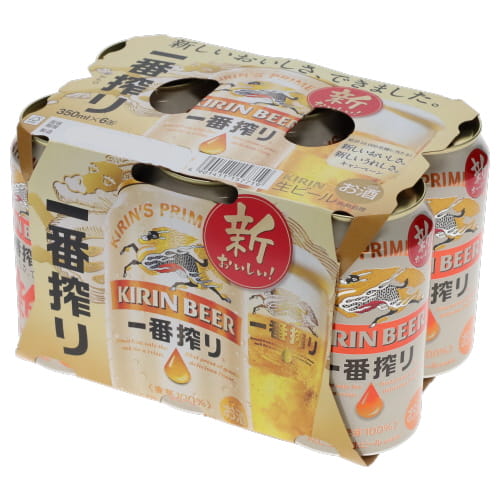 キリン一番搾り３５０ｍｌ６缶
