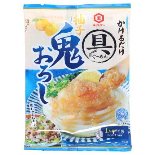 キッコーマン　具麺柚子鬼おろし　８４ｇ