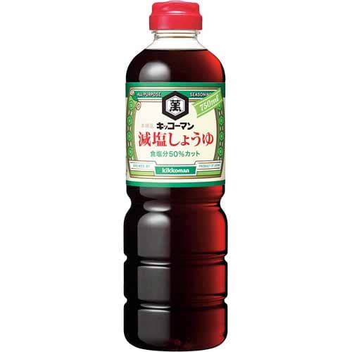 キッコーマン　減塩醤油　７５０ｍｌ