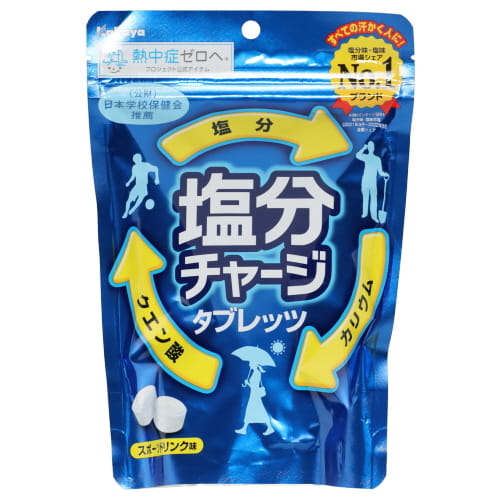 カバヤ　塩分チャージタブレッツ　８１ｇ