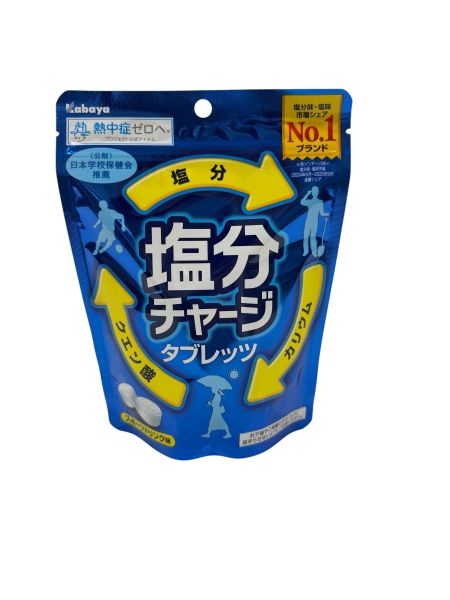 カバヤ　塩分チャージタブレッツ　８１ｇ