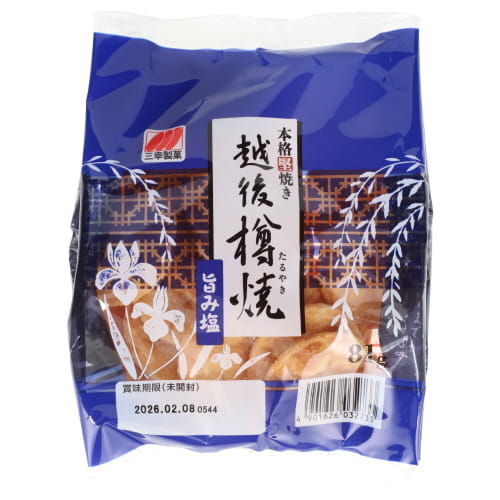 三幸　越後樽焼旨み塩　８１ｇ