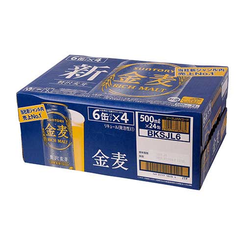 サントリー　金麦　５００ｍｌ（１ケース）