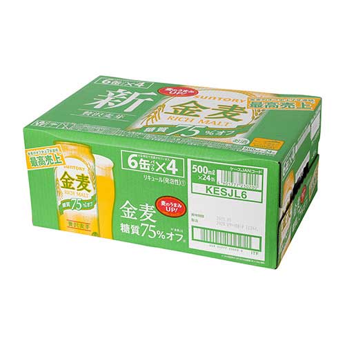 サントリー　金麦糖質オフ　５００（１ケース）