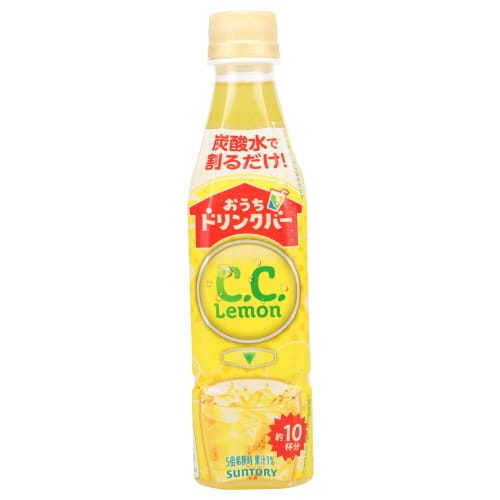 サントリー　おうちドリンクバーＣ．Ｃ．レモン３４０ｍｌ(1本ご購入でオリジナルカップ1個プレゼント)