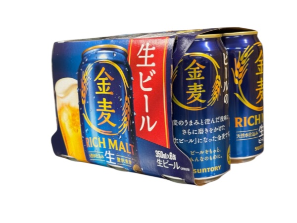 サントリー　金麦　生　３５０ｍｌ×６