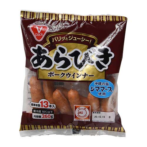 Ｖパック　あらびきポークウィンナー　230ｇ