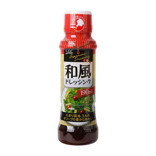ＣＧＣ　和風ドレッシング　１９０ｍｌ