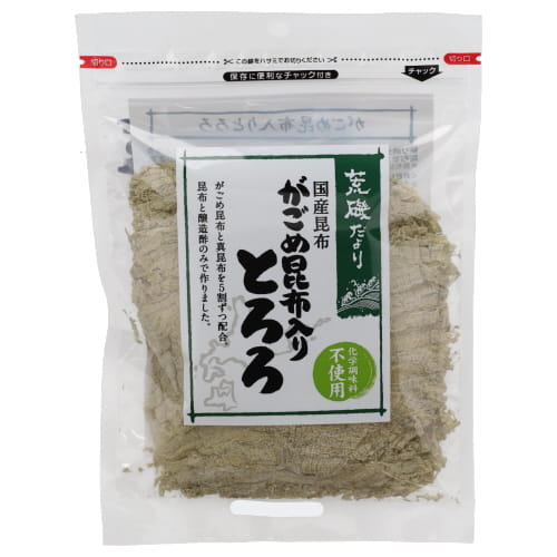 荒磯だより　がごめ昆布入りとろろ　３５ｇ