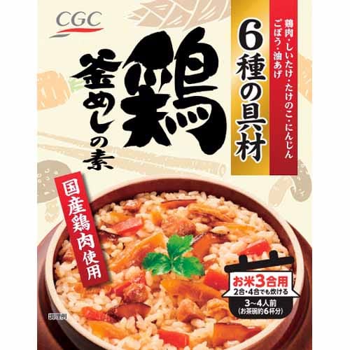 ＣＧＣ　鶏釜めしの素３合用　１８０ｇ