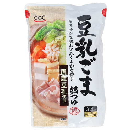 ＣＧＣ　豆乳ごま鍋つゆ　７５０ｇ