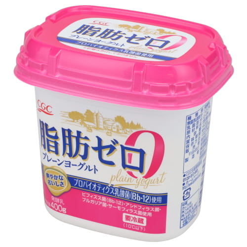 ＣＧＣ　脂肪０プレーンヨーグルト　４００ｇ