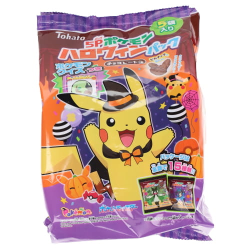 東ハト　５Ｐポケモンハロウィンパックチョ　７０ｇ