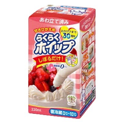 トーラク　らくらくホイップ　２２０ｍｌ