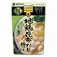 ミツカン　地鶏昆布だし鍋つゆストレート　７５０ｇ